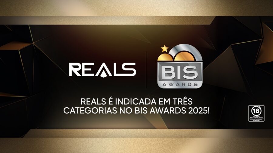 BiS Awards 2025: Reals é indicada em três categorias em evento do setor de iGaming