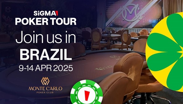 Primeira parada no Brasil: SiGMA Poker Tour será lançado em abril