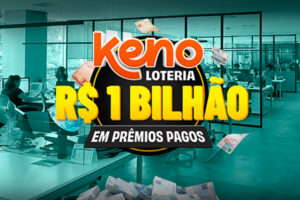 R$ 1 bilhão: Keno Loteria celebra marca de prêmios pagos em Minas Gerais