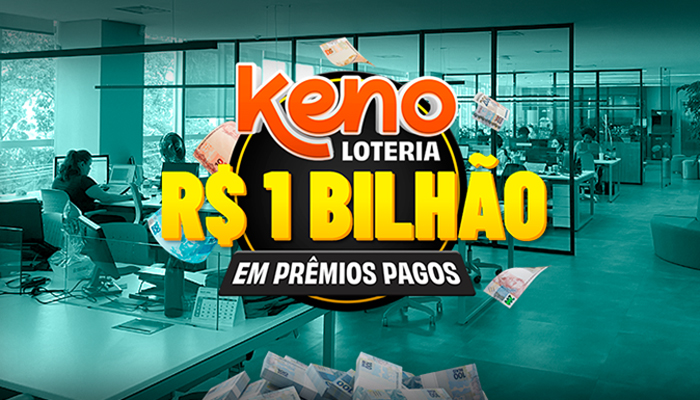 R$ 1 bilhão: Keno Loteria celebra marca de prêmios pagos em Minas Gerais