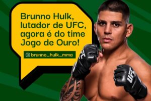 Jogo de Ouro: lutador Brunno Hulk assina com a operadora para ser o novo embaixador da marca