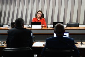 Leila Barros, presidente da Comissão de Esporte do Senado. (Foto: Carlos Moura/Agência Senado)
