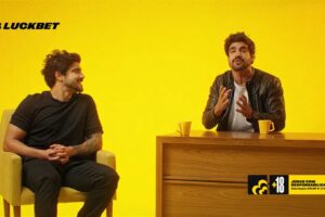 Saiba como é o novo comercial da LuckBet estrelado pelo ator Caio Castro