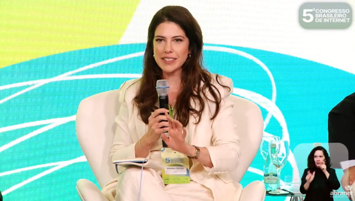 Marina Copola, diretora da Comissão de Valores Mobiliários (Imagem: Reprodução -YouTube)
