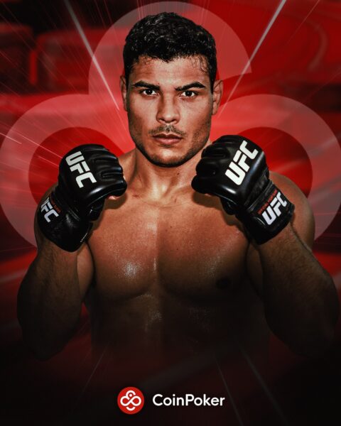 CoinPoker: plataforma de poker online levará fã para assistir luta de Paulo Borrachinha no UFC