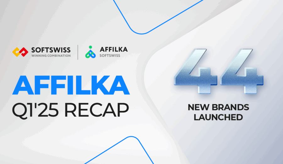 Crescimento de 44 novas marcas no 1º trimestre de 2025: resultados da Affilka by SOFTSWISS