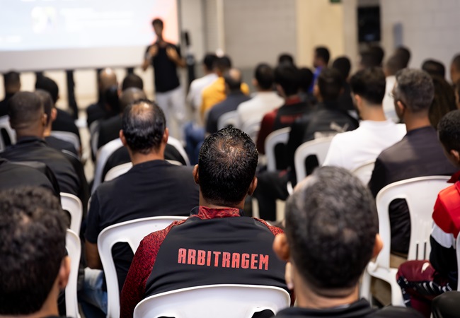 workshop serviu para reforçar a integridade e prevenir fraudes nas competições (Foto: Divulgação - FMF)