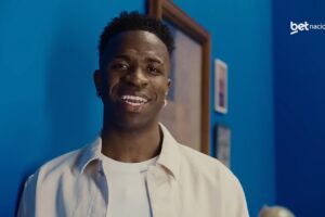 Vinicius Jr. estrela nova campanha publicitária da operadora Betnacional