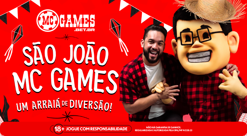 cantor Henry Freitas, é embaixador da MC Games (Imagem: MC Games)