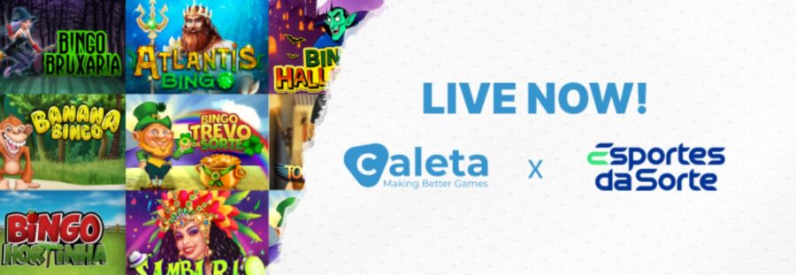 Cassino online no Brasil: operadora Esportes da Sorte passa a ofertar jogos da Caleta Gaming