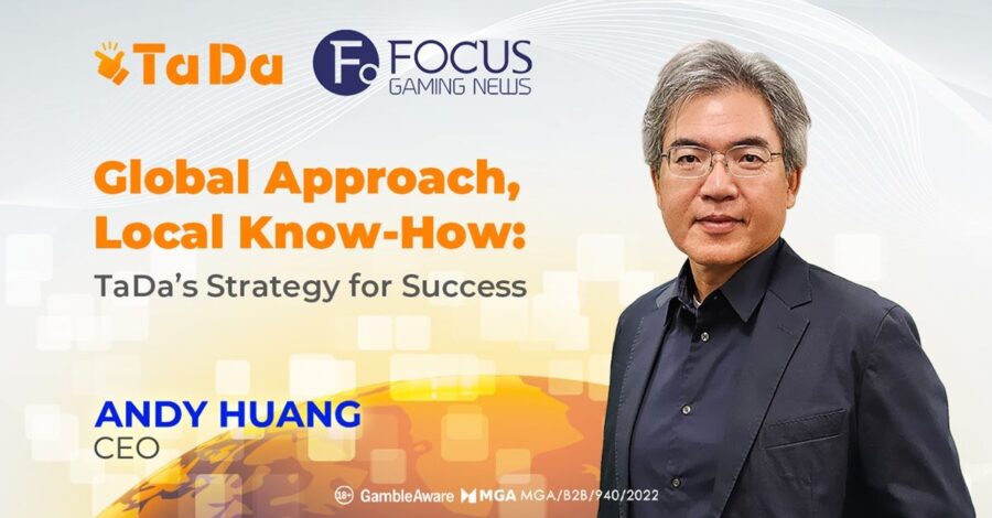 Andy Huang, CEO da TaDa Gaming.