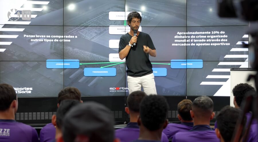 Integridade esportiva: atletas do Corinthians participam de workshop sobre manipulação de resultados