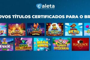 Caleta Gaming tem 11 jogos certificados pela GLI para operar no Brasil