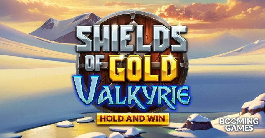 Conheça o novo slot da Booming Games: Shields of Gold Valkyrie Hold and Win