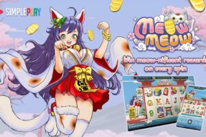 SimplePlay lança novo jogo de slot: “Meow Meow”