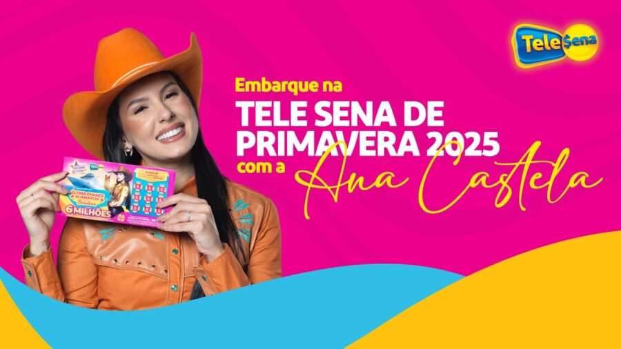 Tele Sena de Primavera: jogo lotérico lança promoção com segunda chance para conhecer a cantora Ana Castela