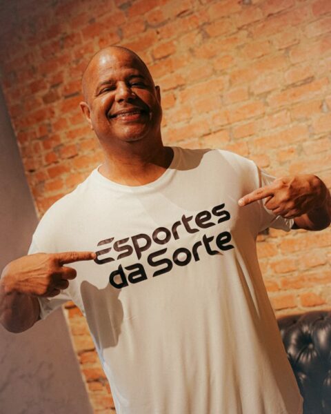 Marcelinho Carioca, novo embaixador da Esportes da Sorte. (Foto: Divulgação)