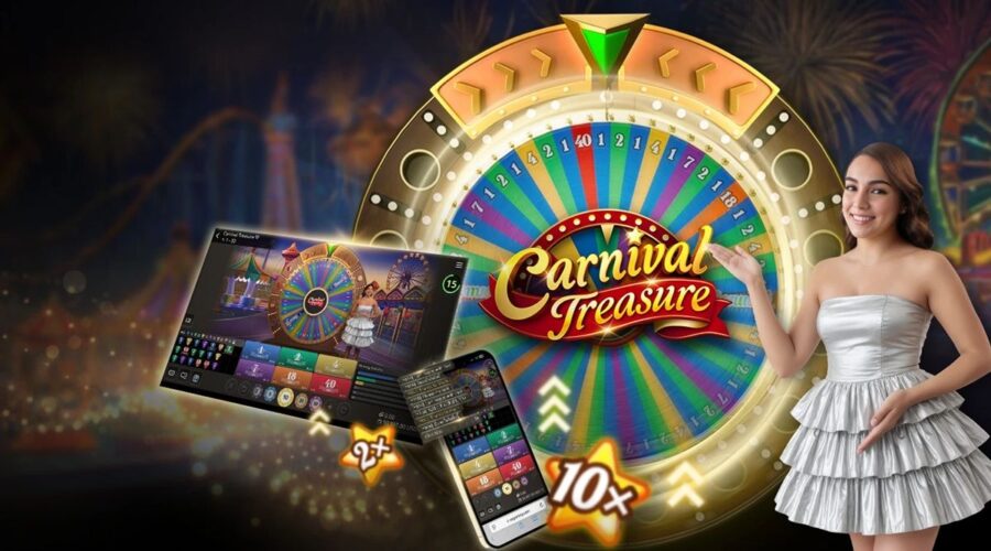 SA Gaming lança o game show ao vivo “Carnival Treasure”