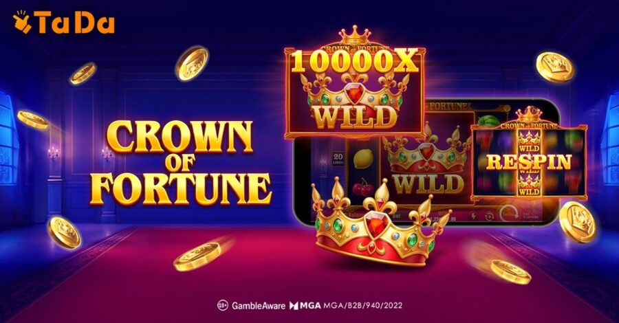 TaDa Gaming une o estilo clássico a Wilds expansivos e giros bloqueados em Crown of Fortune