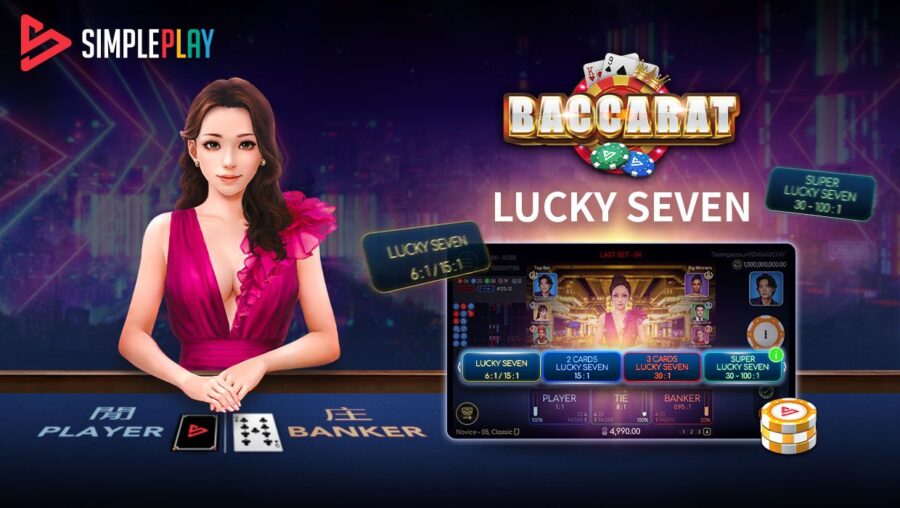 SimplePlay leva o popular Lucky Seven para o Baccarat online