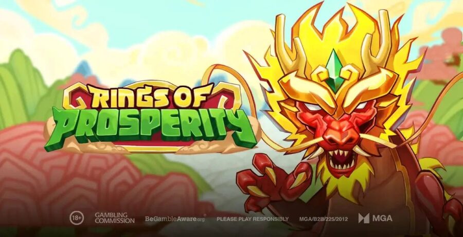 Play’n GO lança Rings of Prosperity, slot inspirado no poder divino do Deus Dragão