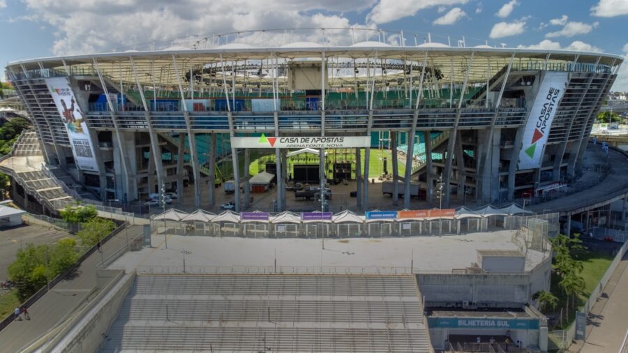 Casa de Apostas Arena Fonte Nova. (Foto: Divulgação/Casa de Apostas)