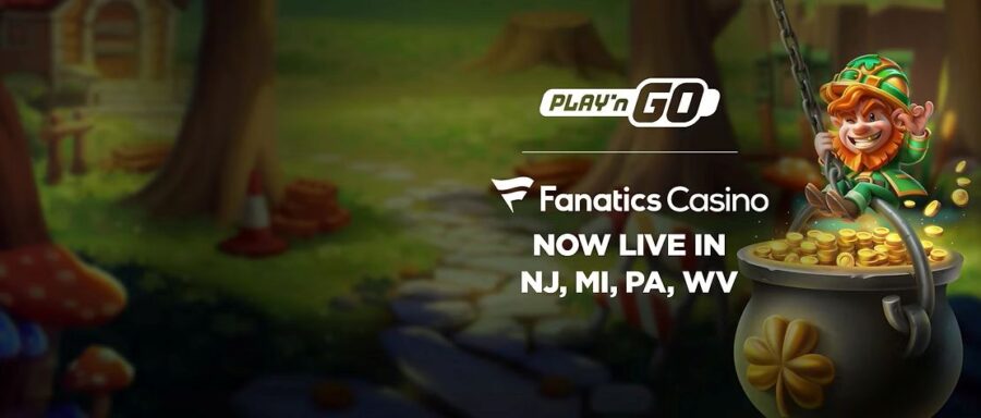 Play’n GO estreia nos Estados Unidos em parceria com o Fanatics Casino