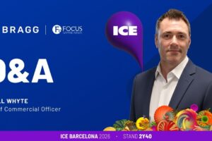 Bragg | Focus Gaming News. ICE. Q&A. Bragg Gaming Group’s Chief Commercial Officer, Neill Whyte.