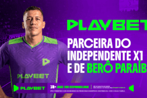 PlayBet firma parceria com Independente X1 e atleta Berô Paraíba