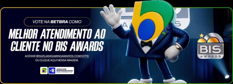 Betbra é indicada ao BiS Awards 2026 na categoria de atendimento ao cliente