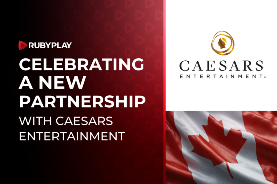 RubyPlay firma parceria com Caesars Entertainment em Ontário e avança na expansão na América do Norte