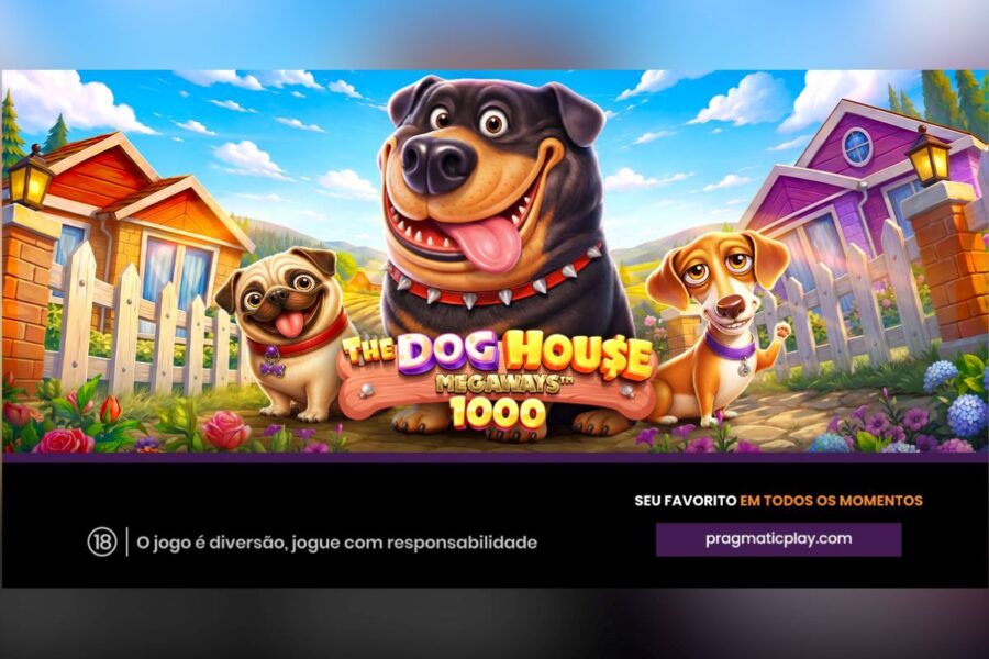 Pragmatic Play lança The Dog House Megaways 1000 com multiplicadores de até 1.000x