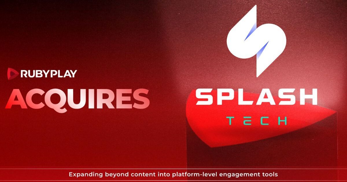 RubyPlay amplia estratégia de crescimento com aquisição da Splash Tech