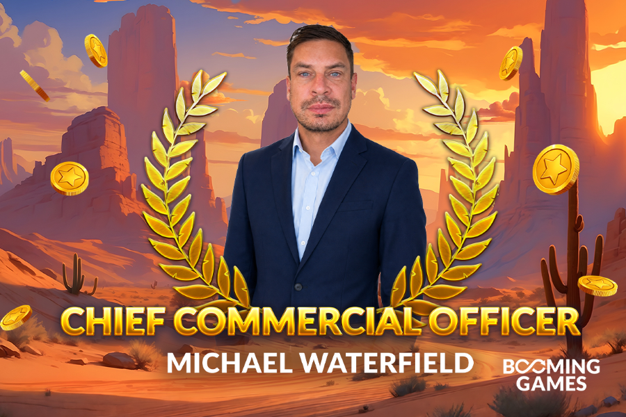 Booming Games nomeia Michael Waterfield como novo Chief Commercial Officer