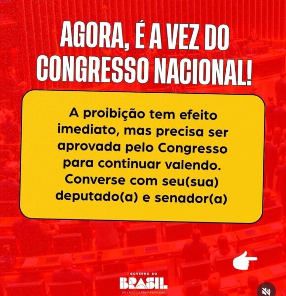 Publicação foi feita no Instagram oficial do Governo Federal )Imagem: reprodução Instagram )