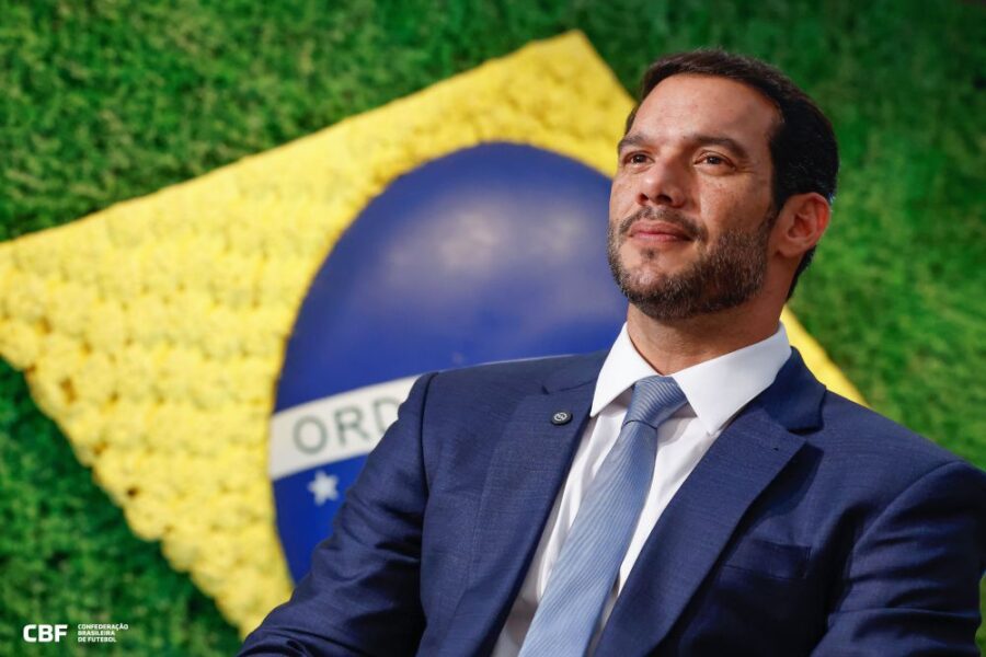 Samir Xaud, presidente da CBF (Foto: Rafael Ribeiro - CBF)
