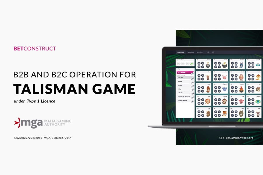 BetConstruct logró licenciar Talisman en Malta.