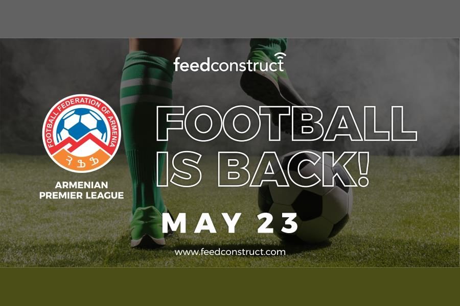 FeedConstruct firma un nuevo acuerdo con la Premier League de Armenia. 