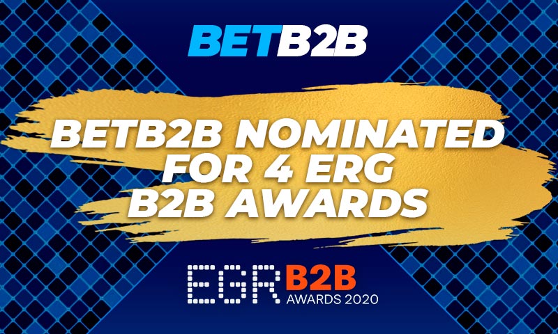 BETB2B recibió cuatro nominaciones para los Premios EGR 2020.