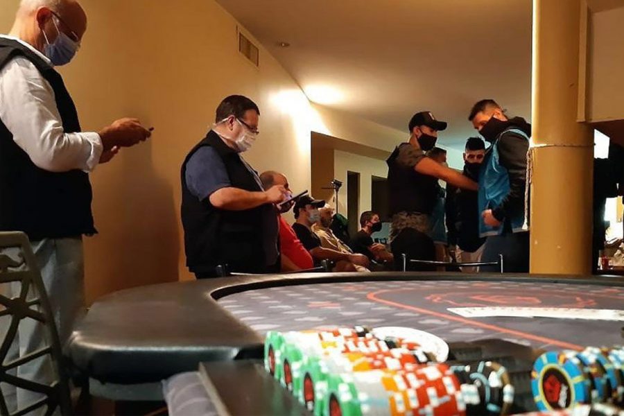 Un casino clandestino fue descubierto por las autoridades de Venezuela.