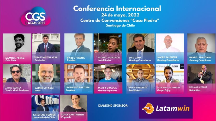 Algunos de los prestigiosos expositores que se darán cita en el CGS Latam, en Chile, la próxima semana. 