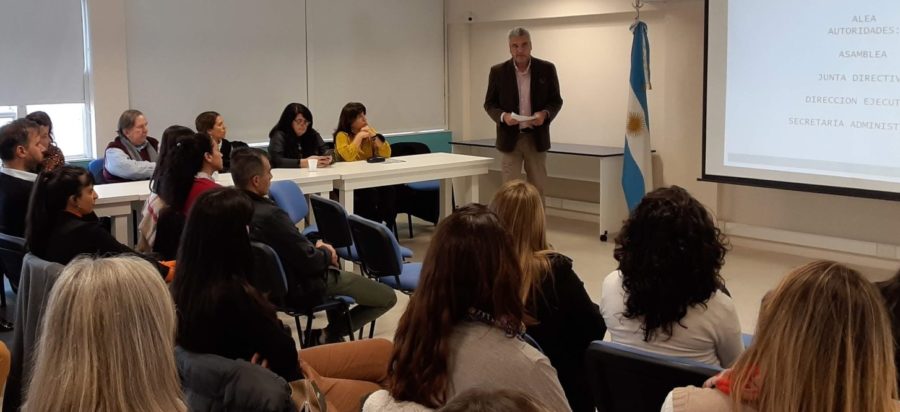 Las diferentes comisiones y unidades de trabajo se reunieron en dos jornadas. Foto: Gentileza ALEA. 