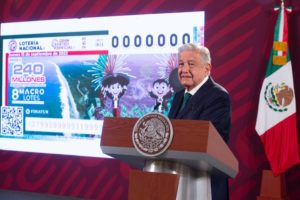 Manuel López Obrador, presidente de México.