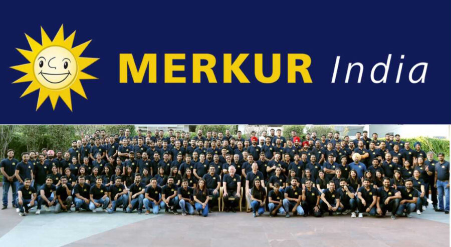 El equipo de Merkur Gaming India en 2022.