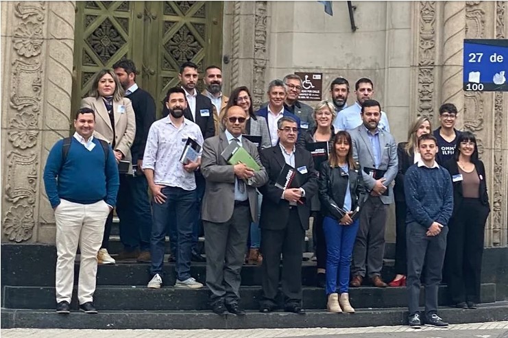 La Lotería de Córdoba recibió a miembros de ALEA. Foto: ALEA. 