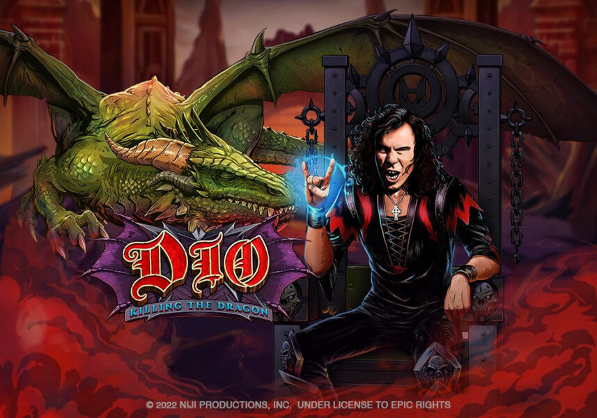 Dio - Killing the Dragon es lo último en la exclusiva colección de slots temáticos de rock and roll.