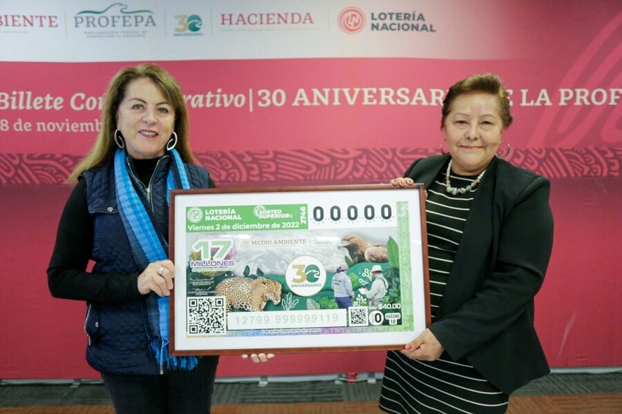 El sorteo se celebrará el viernes 2 de diciembre. Foto: Lotería de México.