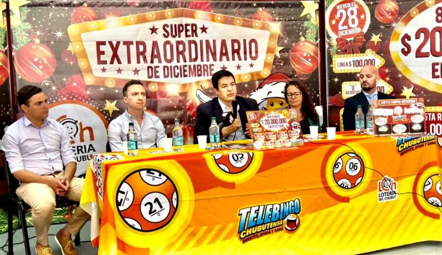 Telebingo también otorgará premios a quienes no sumen ningún acierto. Foto: Lotería del Chubut.