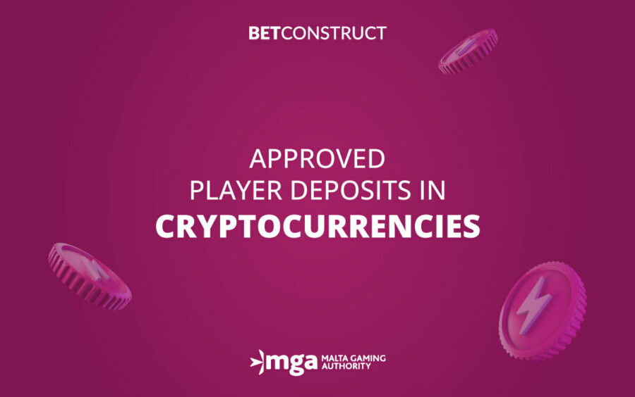 Los socios de marca blanca de BetConstruct tienen la oportunidad de permitir que sus jugadores depositen usando criptomonedas.