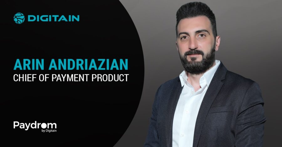 Arin Andriazian, jefe de producto de pago.